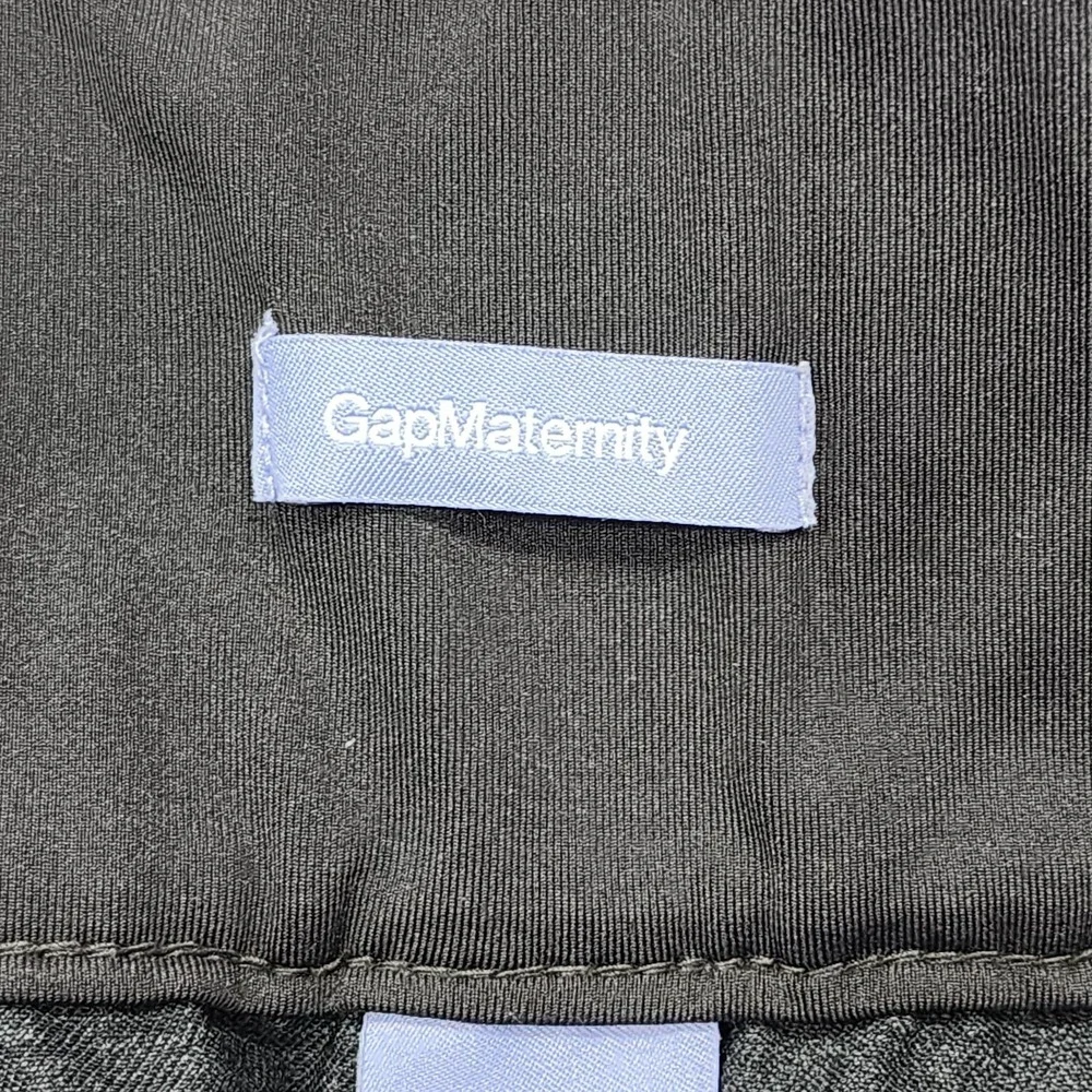 Vintage Gap Maternity Skirt Womens 8 Black Denim A-Line Casual Stretch‎ Preppy